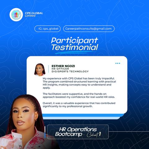 Esther Ngozi – HR Officer, Digisperts Technology